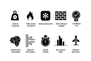 Výhody moderního fasádního systémemu Bricknology 