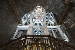 Podzemní prostory solného dolu Wieliczka