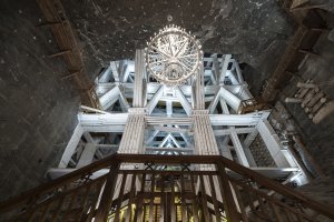 Podzemní prostory solného dolu Wieliczka