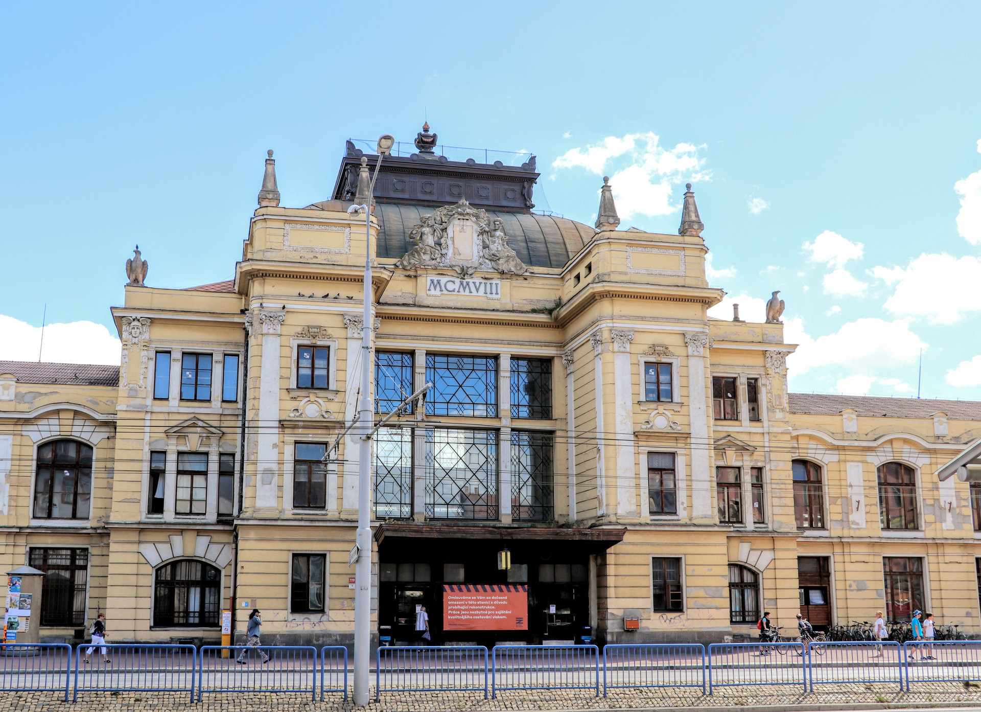 Stav před rekonstrukcí (Rekonstrukce vlakového nádraží v Českých Budějovicích; A8000)