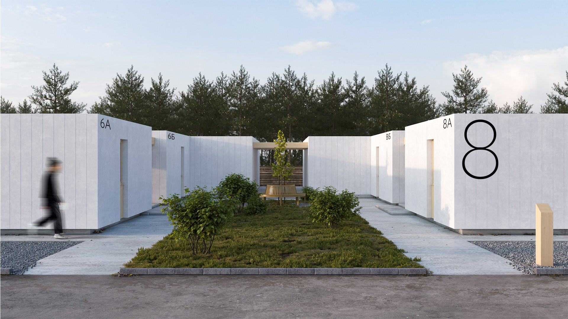 Modulární bydlení pro uprchlíky od kyjevského studia Balbek Bureau