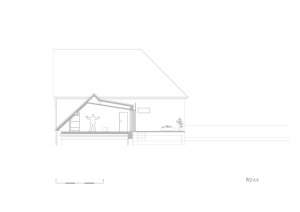 Progres Atelier, Vestavba Horšovský Týn, řez A