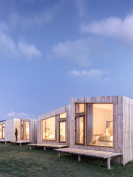 Hotel AKA Patagonia v Chile od studia Larrou