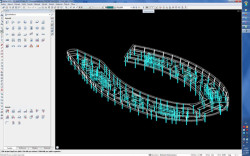 Budova Aviatica, Praha 5 - práce na 3D modelu v prostředí programu Allplan