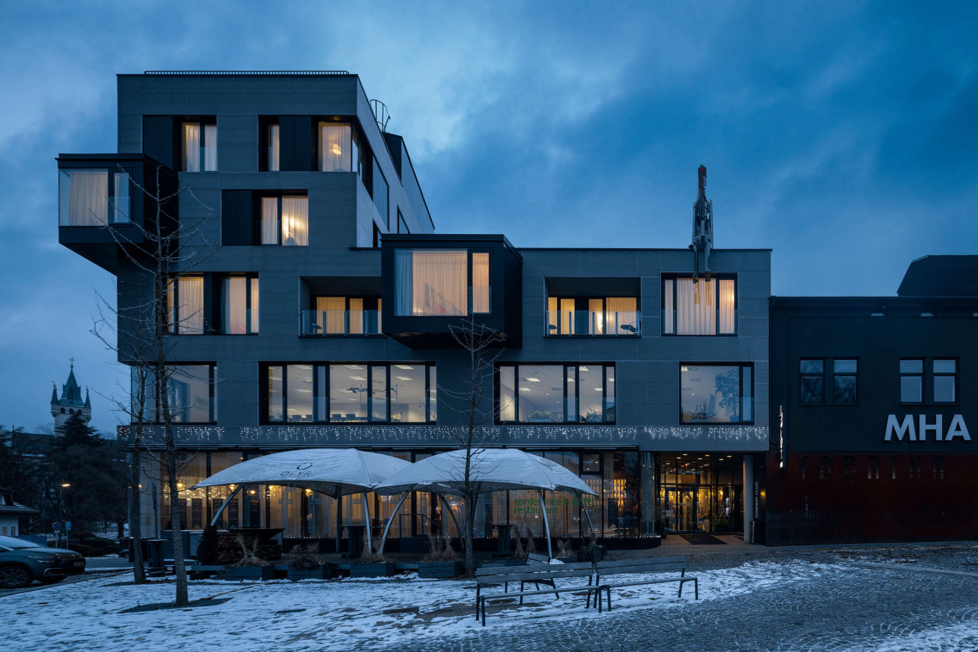 Hotel Fabrika v Humpolci, OK PLAN Architects/ Luděk Rýzner