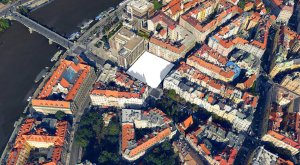 RaumScape - piazzetta u hotelu Fairmont Golden Prague