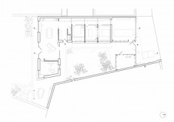 Rodinný dům v Lanškrouně, půdorys, Martin Neruda Architektura