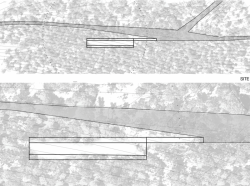 Márius Žitňanský, Vladimír Šimkovič, Peter Gonda, Ľubica Dubeňová a Jana Fečkaninová, Vyhliadková veža na Dubni, situace // odměna bez určení pořadí – foto