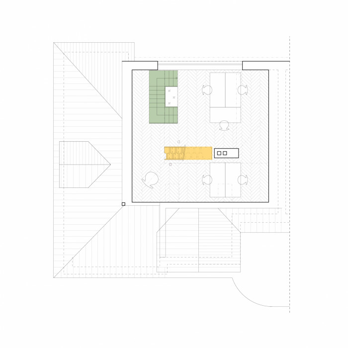 Půdorys - podkroví