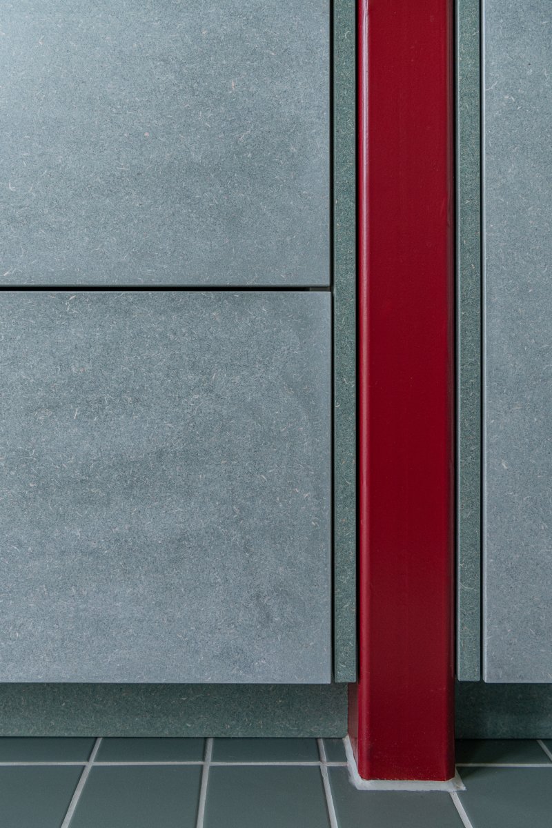 Detail barevné kombinace