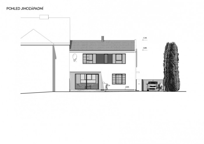 RD Bohnice,pohled_jihozápad, Archport