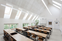 Základní škola Járy Cimrmana po rekonstrukci a rozšíření od studia Progres Ateliér&nbsp;© Alexandra Timpau