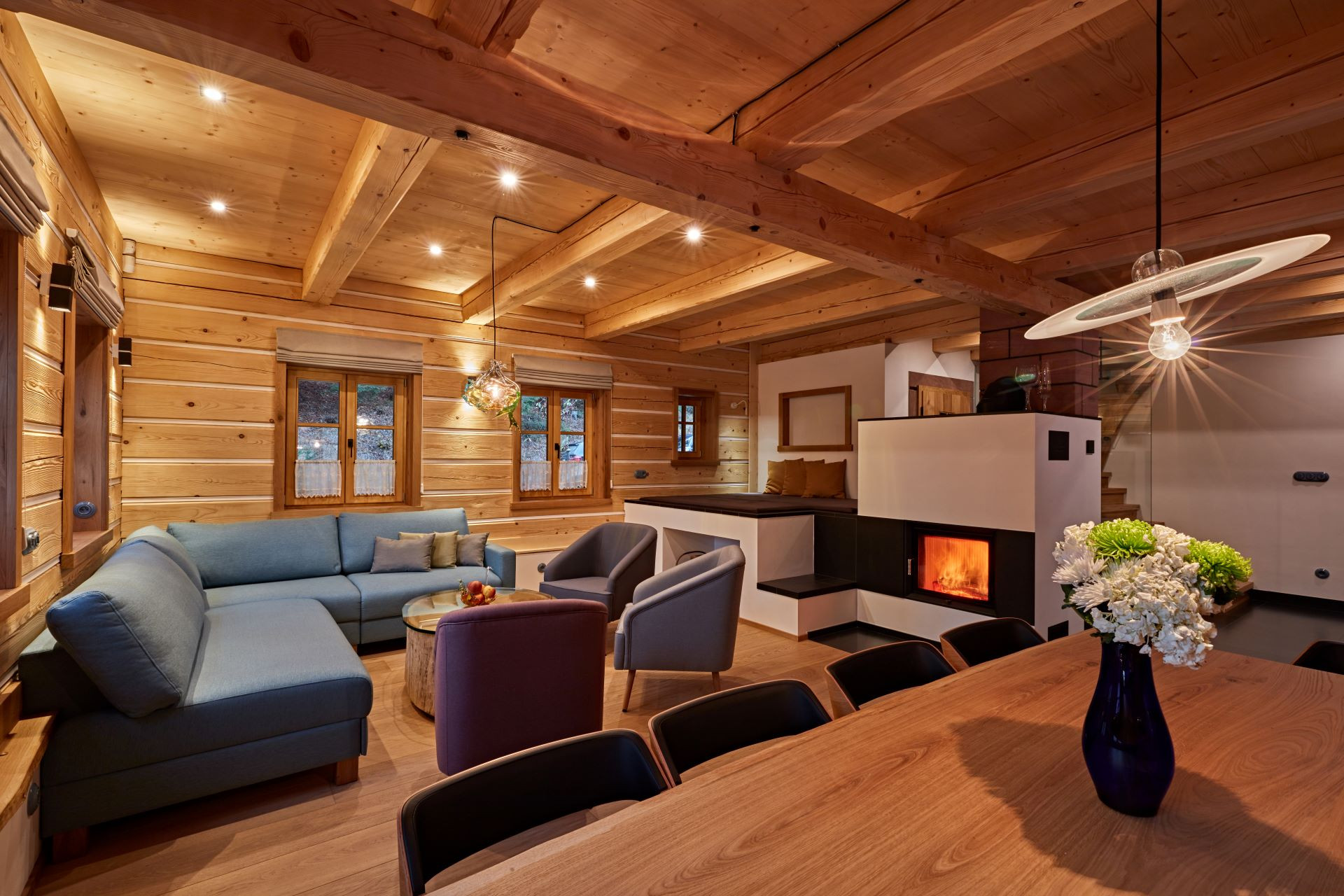 Efektivní využití prostoru zajišťuje pohodlí a praktičnost.