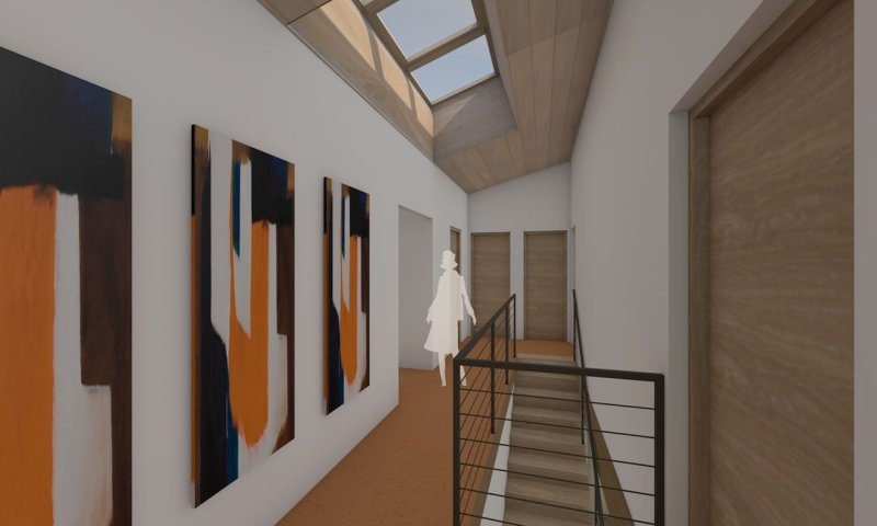 Dům s ozvěnami Karibiku, Irena Truhlářová, Ing. Martin Jirsa, ARCHCON atelier - vizualizace