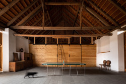 Rodinný dům v Dolních Dubňanech, CL3: Pohled do zrekonstruované stodoly