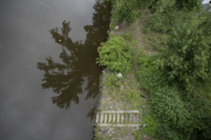 Říční krajina Rohanského ostrova