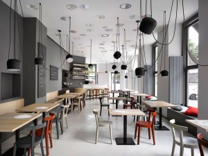JRA Jaroušek.Rochová.Architekti, Café. Bistro. Pekařství Záhorský - foto