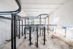 Enotéka - vinný bar a degustační prostor ve Znojmě, Chybík+Krištof, foto z výstavby