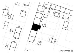 Situace (RD v Benešově; Ateliér VAS)