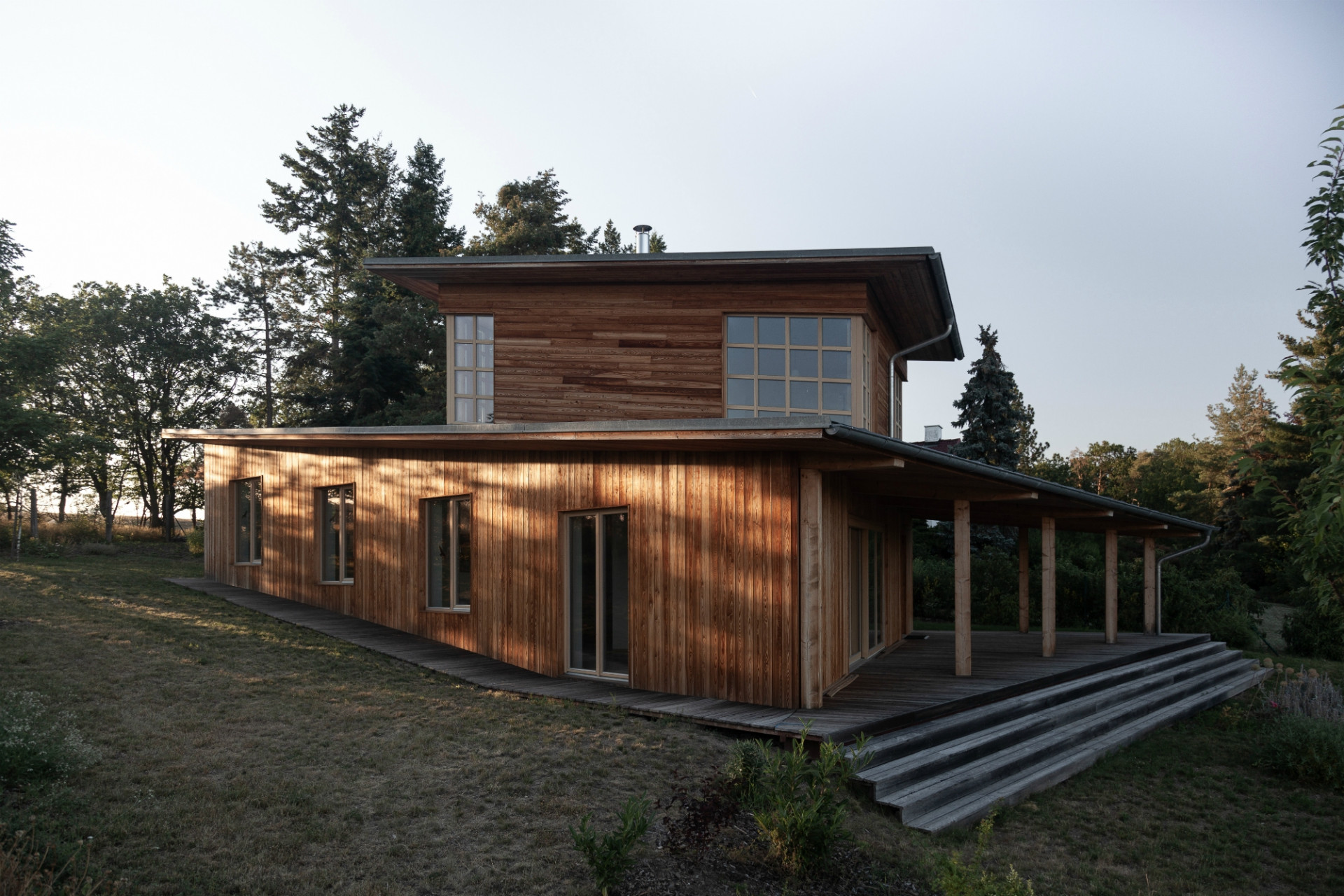 Letní dům u Štěchovic, Znamení čtyř - architekti