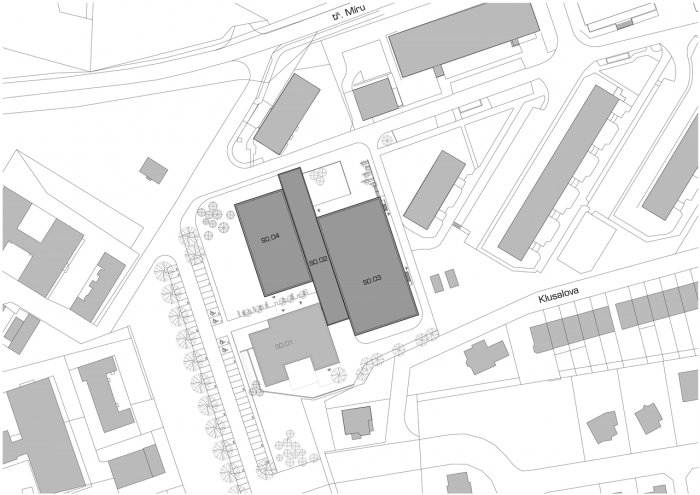 atelier-r, Aplikační centrum BALUO, situace – foto