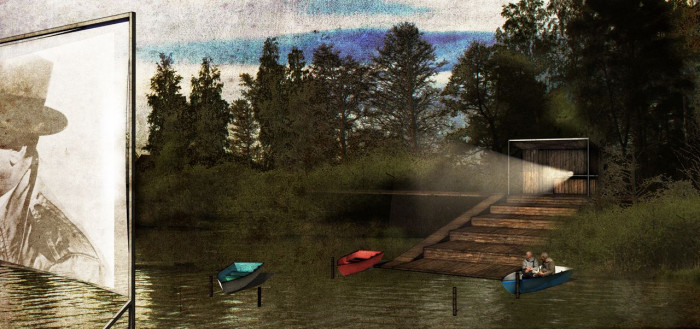 Vu Dinh Quang, Daniela Míková a Ondřej Novák, Malá architektura pro Velký rybník, letní kino - foto