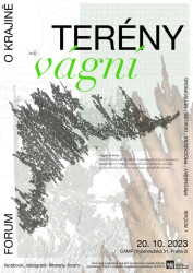 20. října 2023 proběhne v pražském CAMPu první ročník akce Terény | forum o krajině