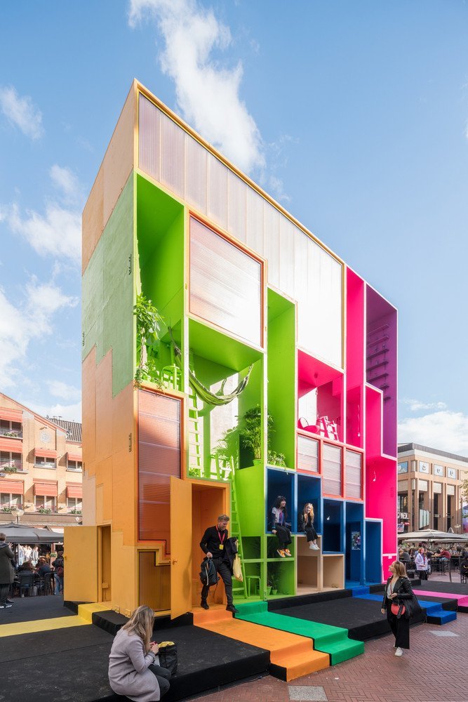 Interaktivní modulární instalace WEGO, MVRDV a The Why Factory