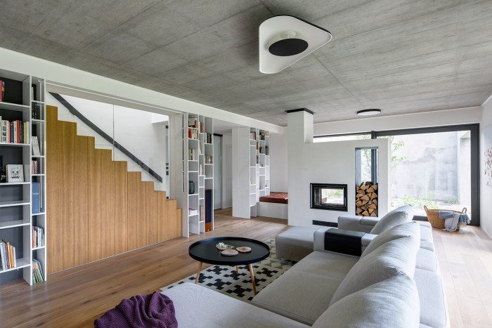 Interier rodinného domu v Praze, boq architekti / Miroslav Stach, Jana Stachová