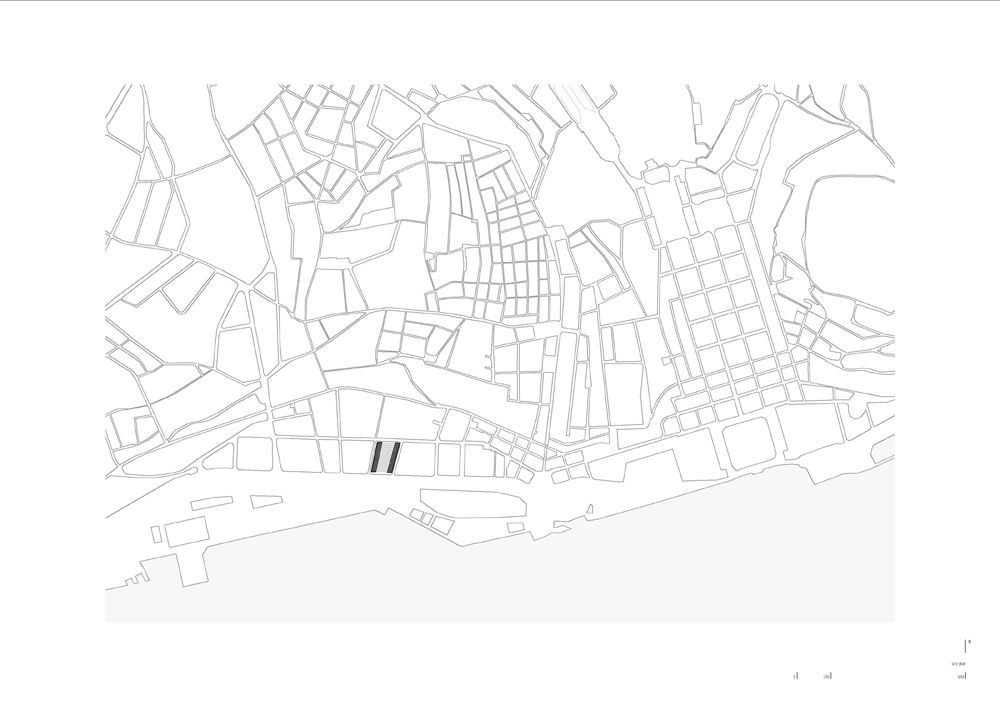 AIRES MATEUS, sídlo firmy EDP, výkres