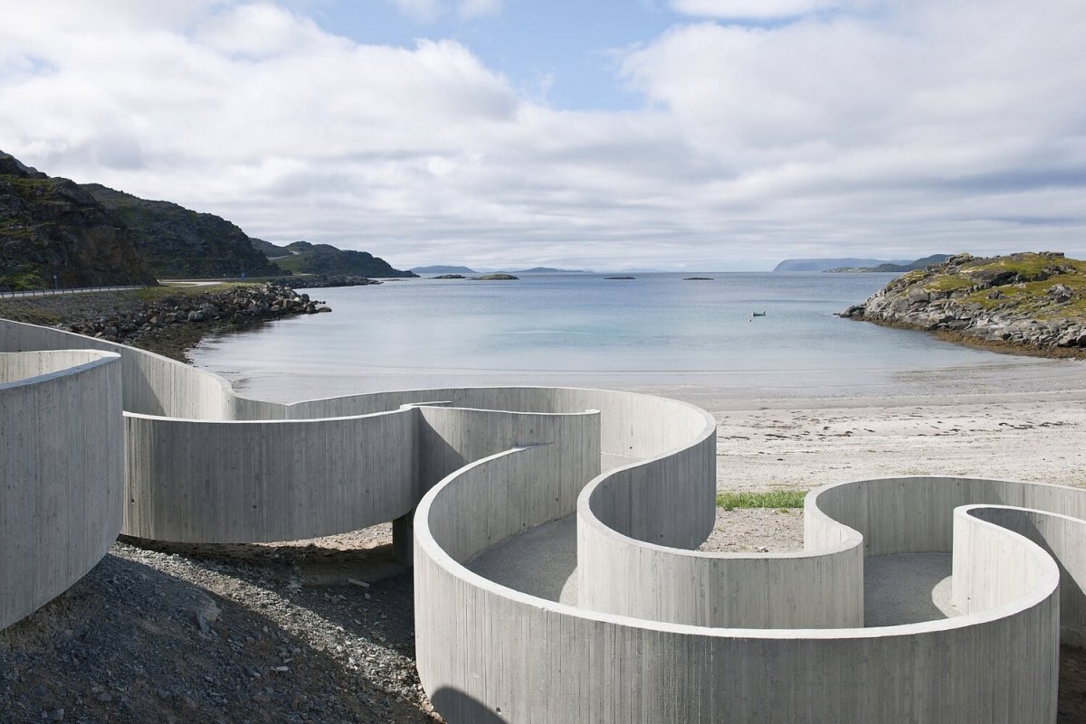 Národí turistická trasa Selvika, 2007-2012, Reiulf Ramstad Arkitekter