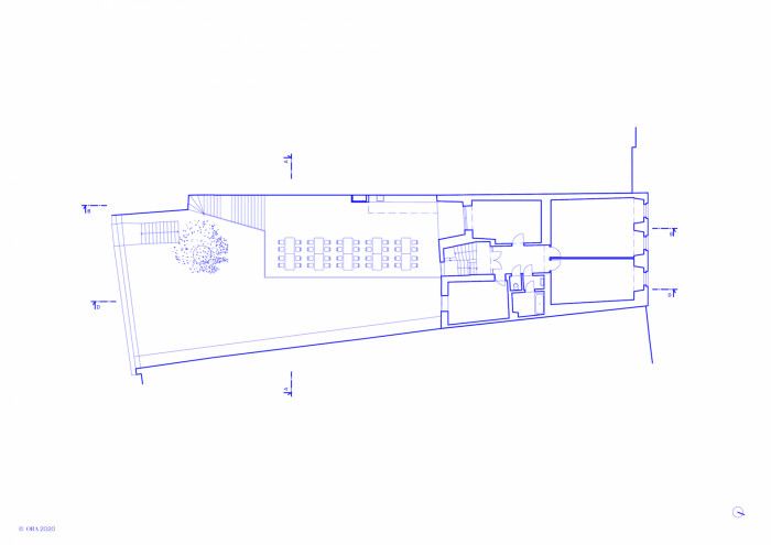 Vinařství Nešetřil ve Znojmě, ORA (originální regionální architektura), půdorys