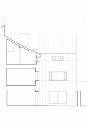 Přístavba kanceláře ve Vysokém Mýtě, Prokš Přikryl architekti / Martin Prokš, Marek Přikryl, pohled jižní