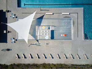 Aquavparku v Kyjově, SENAA architekti: Prošlo kompletní revitalizací, jeho původní uspořádání zůstalo, bazény ale nově mají nerezové vany.