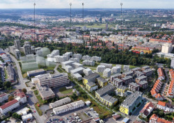 Nový masterplan Vackova, autor ateliér MS architekti s.r.o.