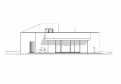 Dům Hexagon, GutGut, jihozápadní pohled