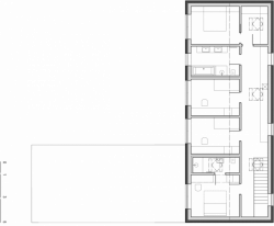 Mimosa, RD v Nučicích, půdorys 2. NP - foto