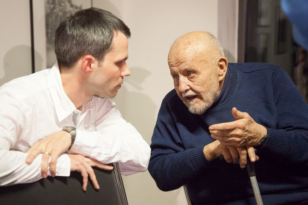 Architekti.cz v Brně, Josef Sládeček a Ivan Ruller, foto