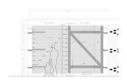 PROKŠ PŘIKRYL ARCHITEKTI, Zázemí biotopu v Honěticích u Kroměříže, technický detail – foto