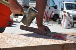 Tepelněizolační broušené cihly vyplněné expandovaným polystyrénem - HELUZ FAMILY 50 2in1 broušená