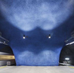 Stanice metra Loren od Arne Henriksen Arkitekter a MDH Arkitekter
