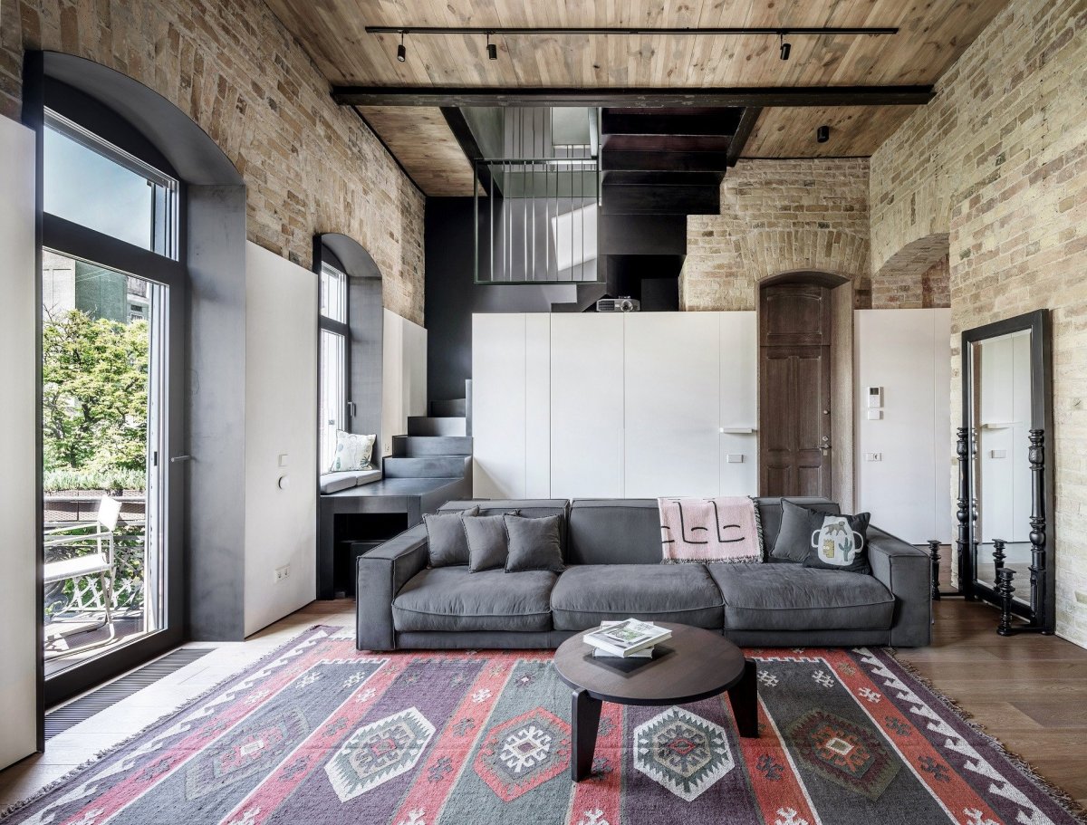 Interiér bytu v Kyjevě od architektonického studia balbek bureau
