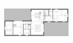 Dom Marchegg, půdorys, Michal Vacho, Jaro Krobot / interiér Eva Kudláčová