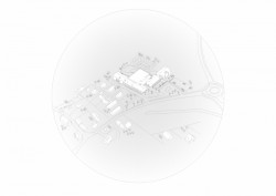 Základní škola Amos pro Psáry a Dolní Jirčany, SOA architekti, axonometrie