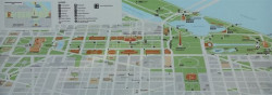 Washingtonský Kapitol, mapa