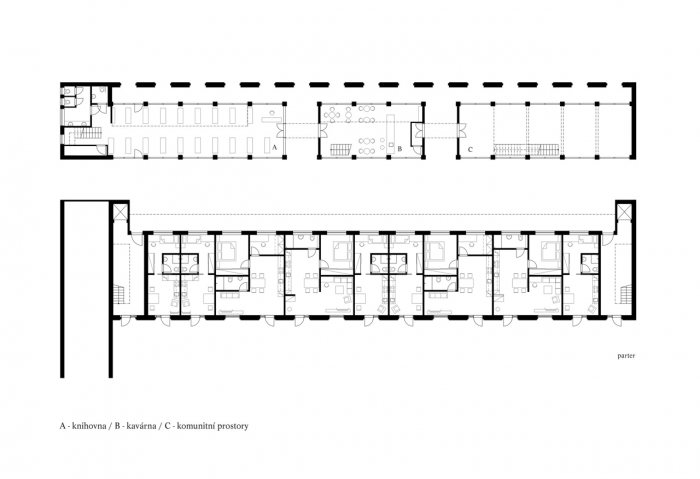 Jiří Valenta, Bytový dům / Hrádek nad Nisou, parter - foto