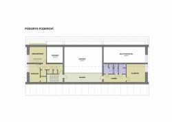 Půdorys - podkroví