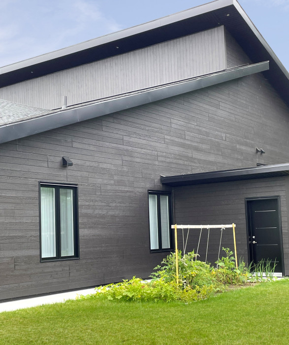 Dřevovláknitý kanadský fasádní obklad CanExel od CHYTRÉ FASÁDY