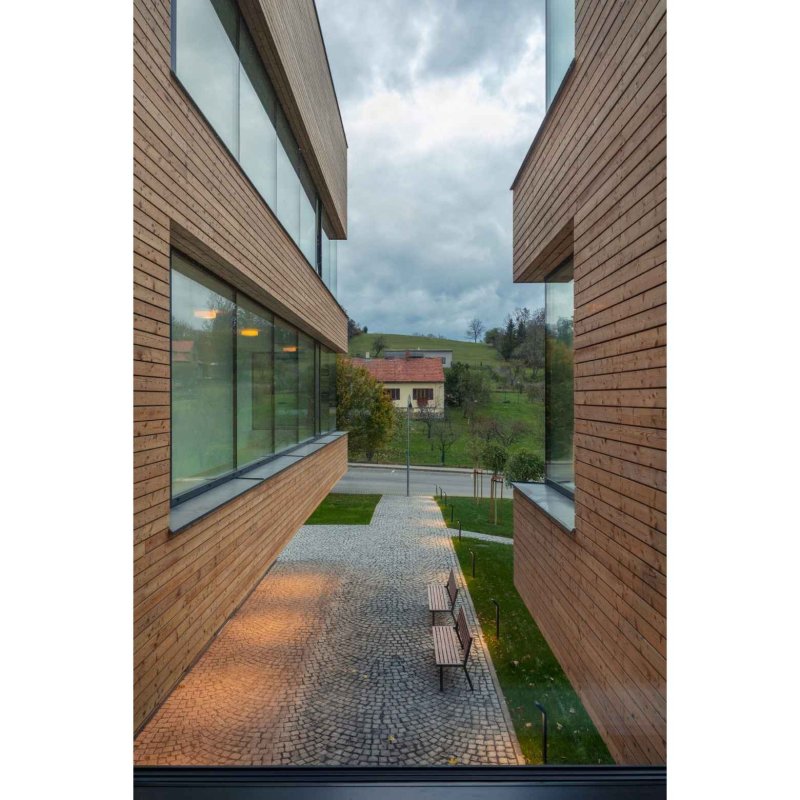 Bytový dům pro seniory ve Staříči od Kamil Mrva Architects
