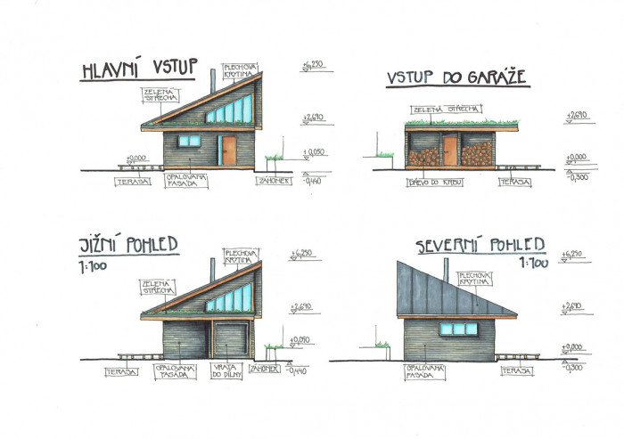 Dům Kaštan, pohledy, Valarch